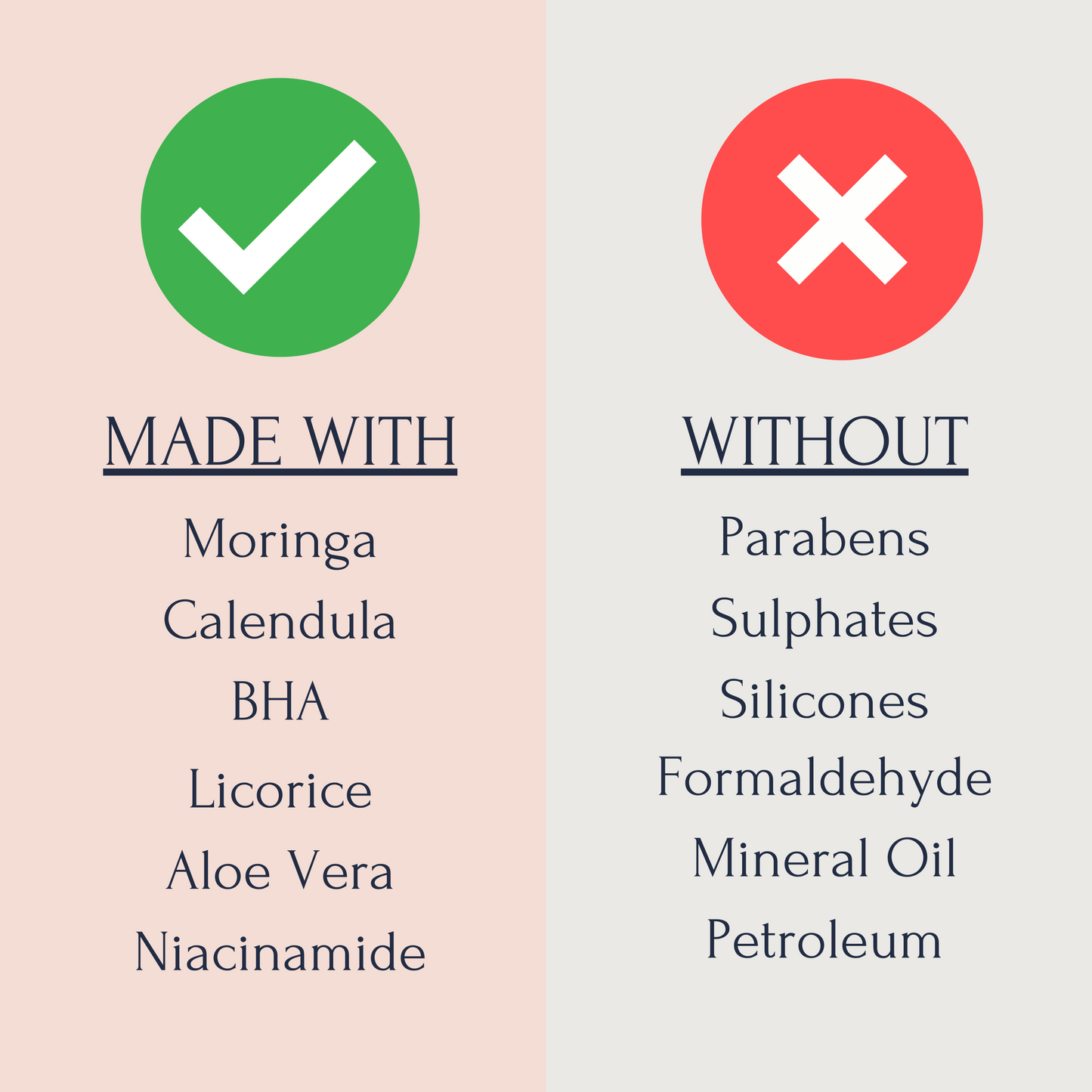 Brightening Face Wash with Superfood Moringa, Calendula, Licorice and Niacinamide (Pack of 2)