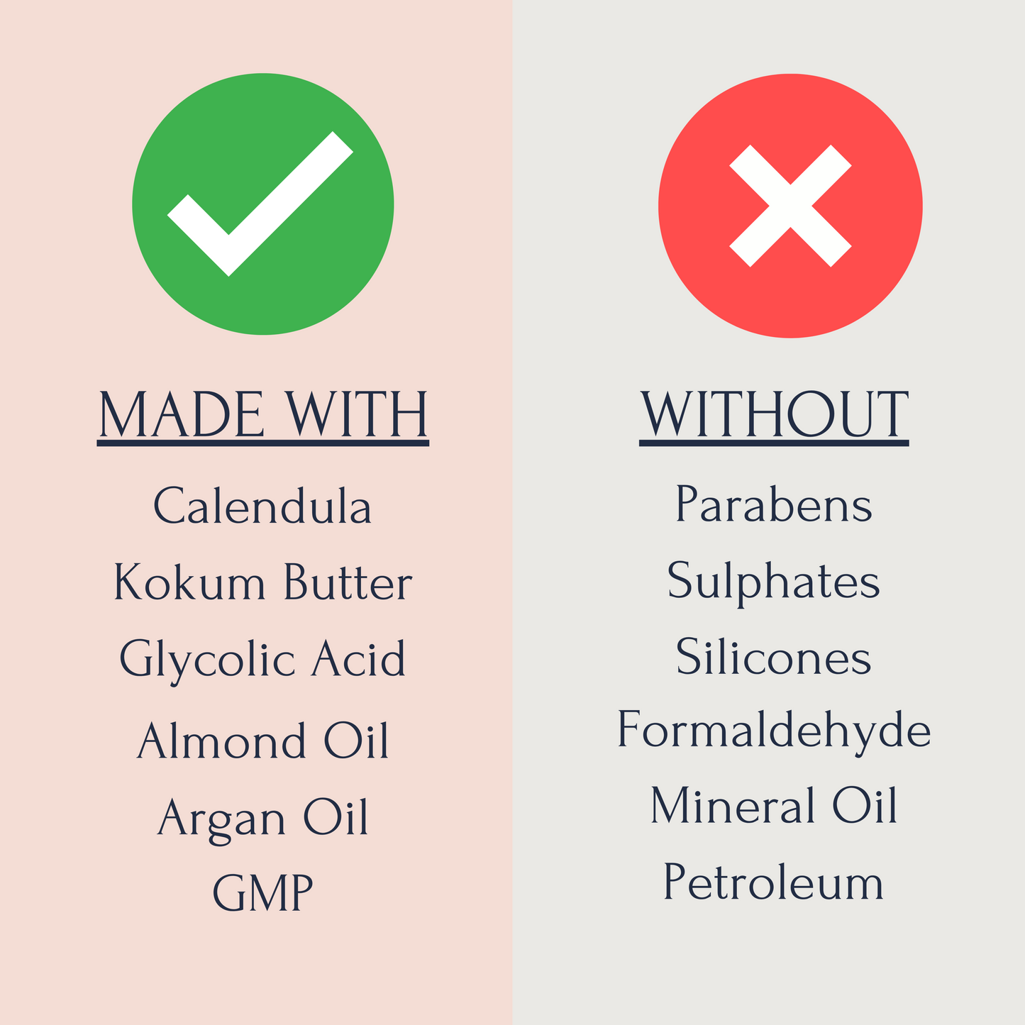 Renew Face Cream with Calendula, Glycolic Acid, Kokum Butter, Cocoa Butter, Aloe Butter 1.7 oz